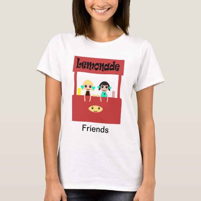 Friends: Lemonade Stand T-Shirt (Front)