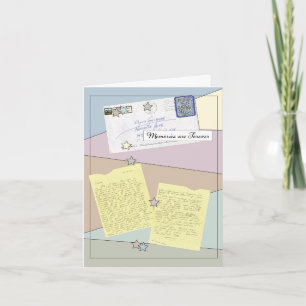 Friends Letter Collection Note Card