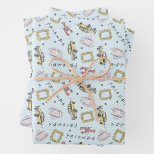 FRIENDS™ Logo Envelopper les feuilles papier