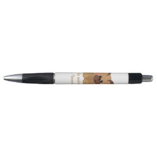 Friends make Life Bearable Inspirational Quote wit Pen