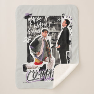 FRIENDS™ Maybe If I Wasn't Going Commando! Sherpa Blanket