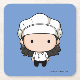 FRIENDS™   Monica Chibi Square Paper Coaster