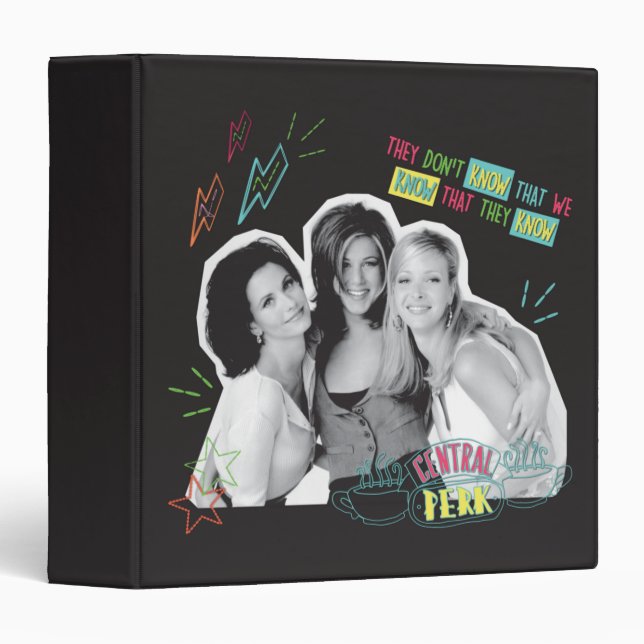 FRIENDS™ | Monica, Rachel & Phoebe Binder (Front/Spine)