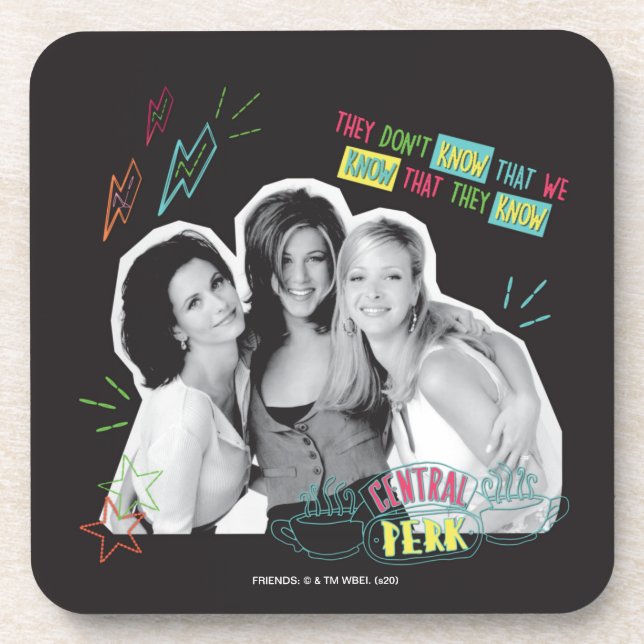 FRIENDS™ | Monica, Rachel & Phoebe Coaster (Front)