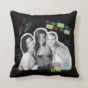 FRIENDS™   Monica, Rachel & Phoebe Throw Pillow