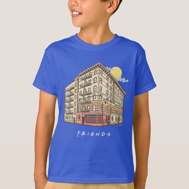 FRIENDS™ | Monica's Apartment Building 2 T-Shirt (Front)