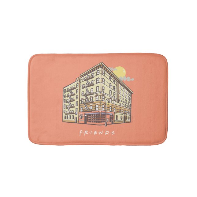 FRIENDS™ | Monica's Apartment Building Bath Mat (Front)