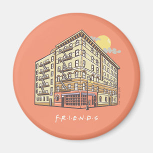 FRIENDS™   Monica's Apartment Building Magnet