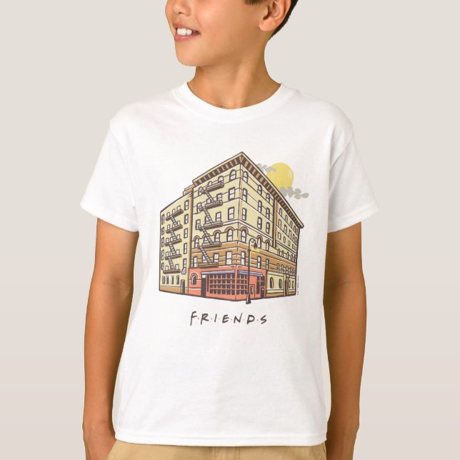 FRIENDS™ | Monica's Apartment Building T-Shirt (Front)