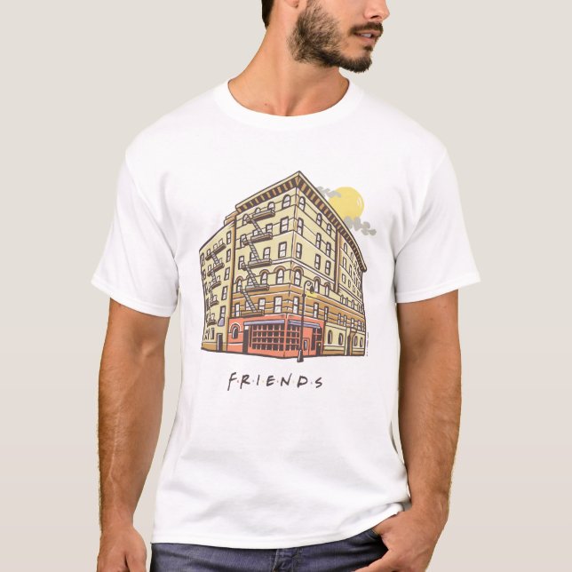 FRIENDS™ | Monica's Apartment Building T-Shirt (Front)
