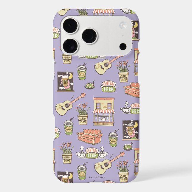 FRIENDS™ | Motif d'icône violette (Verso)