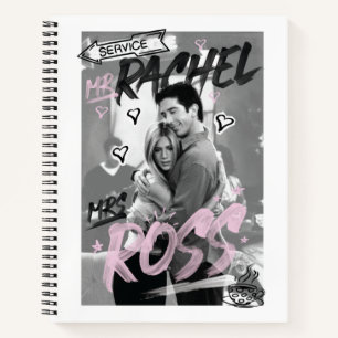 FRIENDS™   Mr. Rachel & Mrs. Ross Notebook