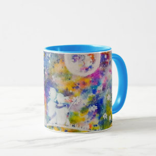 Friends Mug Moon Dreams Painting
