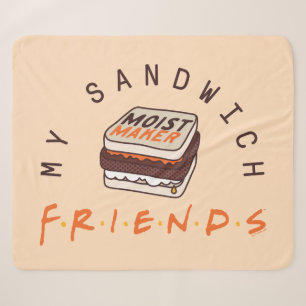 FRIENDS™   My Sandwich Sherpa Blanket