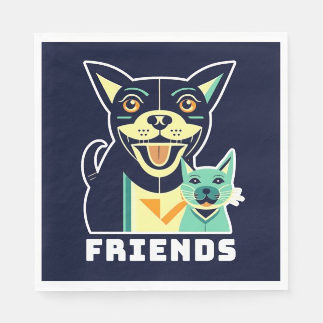 Friends Napkin (Front)