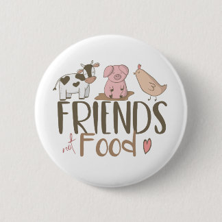 Friends Not Food 2 2 Inch Round Button