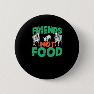 Friends Not Food Friends Not Food 2 Inch Round Button