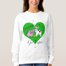 Friends not food Vegan Sweatshirt