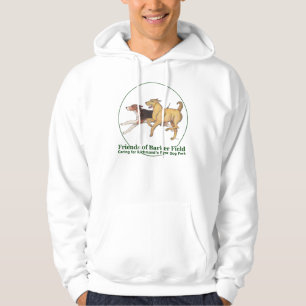 Friends of Barker Field Logo on a Hoodie