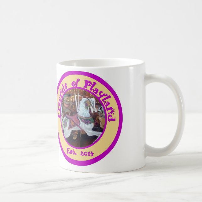 Friends of Playland Grand Carousel Mug (Right)