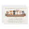 Friends of the Forest Woodland Animals Baby Shower