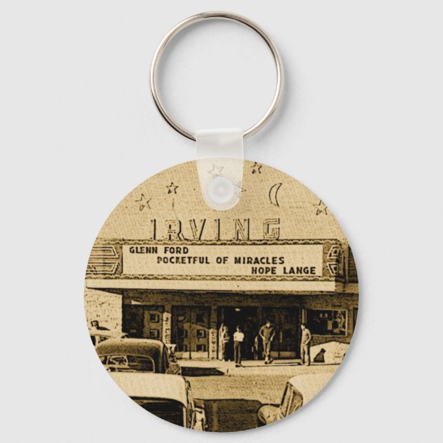 Friends of the Irving Theatre Keychain (Front)