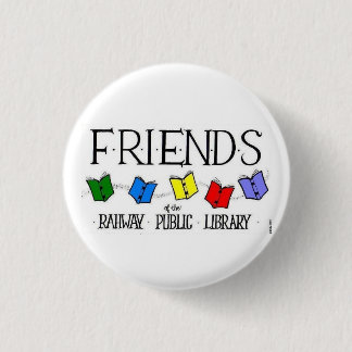 Friends of the Rahway Public Library Button