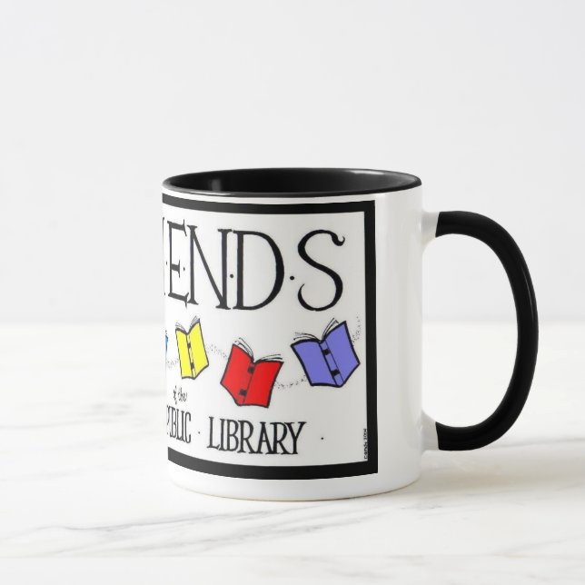 Friends of the Rahway Public Library Mug (Right)