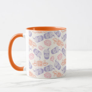FRIENDS™   Pastel Central Perk Pattern Mug
