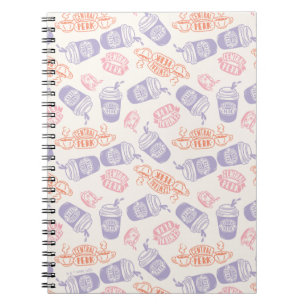 FRIENDS™   Pastel Central Perk Pattern Notebook
