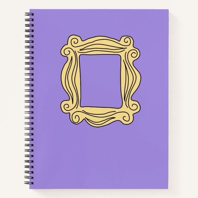 FRIENDS™ | Peephole Frame Notebook (Front)
