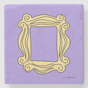 FRIENDS™   Peephole Frame Stone Coaster