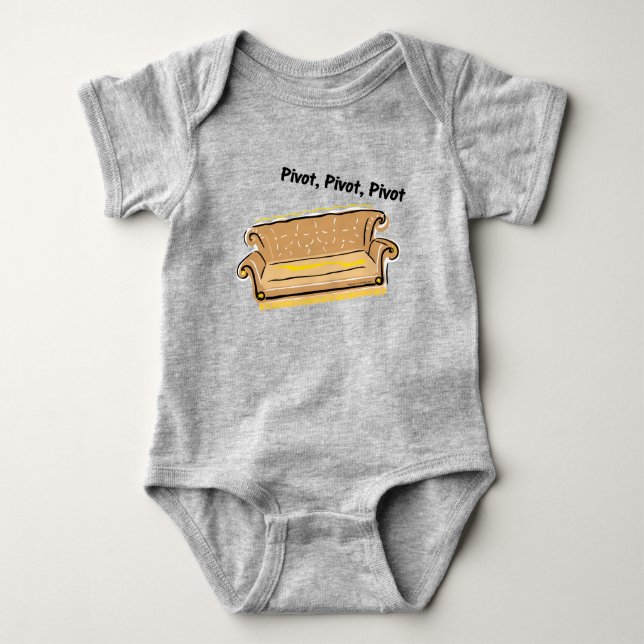 FRIENDS™ | Pivot Baby Bodysuit (Front)