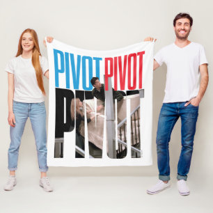 FRIENDS™   PIVOT PIVOT PIVOT Quote Fleece Blanket