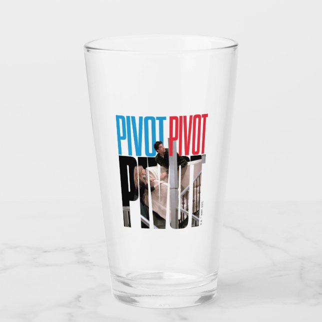 FRIENDS™ | PIVOT PIVOT PIVOT Quote Glass (Front)