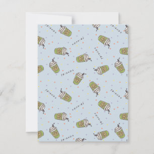 FRIENDS™   Polka Dot Central Perk Pattern Card