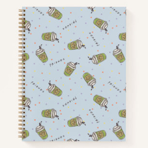FRIENDS™   Polka Dot Central Perk Pattern Notebook