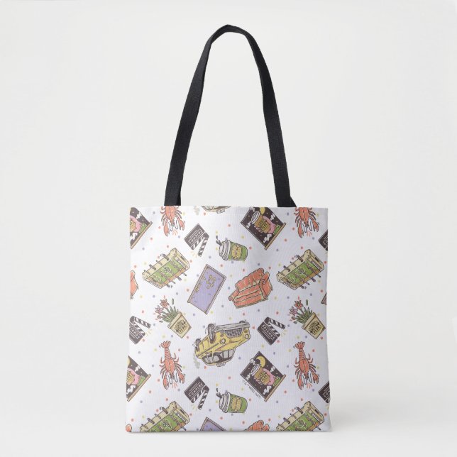 FRIENDS™ | Polka Dot Icon Pattern Tote Bag (Front)