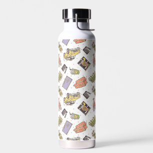 FRIENDS™   Polka Dot Icon Pattern Water Bottle