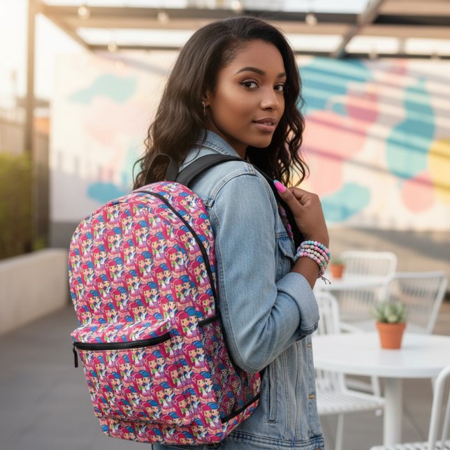 Friends Printed Backpack (Creator Uploaded)