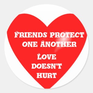 Friends Protection_ Sticker