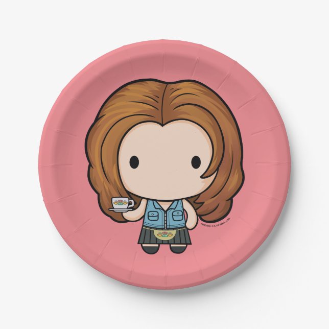 FRIENDS™ | Rachel Chibi Paper Plate (Front)