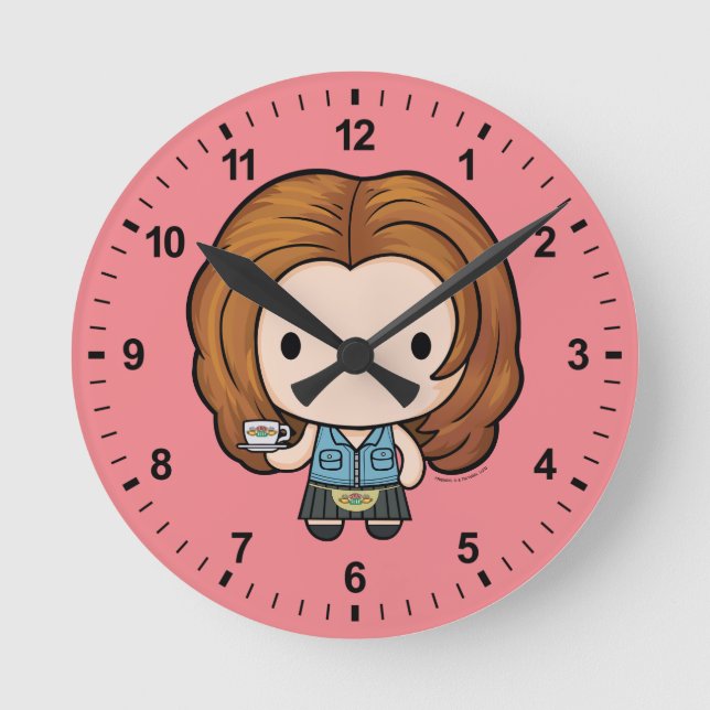 FRIENDS™ | Rachel Chibi Round Clock (Front)