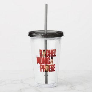 FRIENDS™   Rachel, Monica & Phoebe Acrylic Tumbler