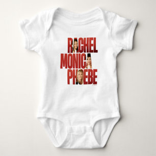 FRIENDS™ Rachel, Monica & Phoebe Baby Bodysuit