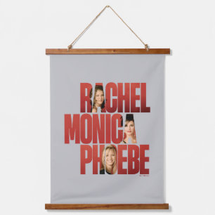 FRIENDS™   Rachel, Monica & Phoebe Hanging Tapestry