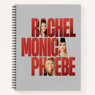 FRIENDS™   Rachel, Monica & Phoebe Notebook