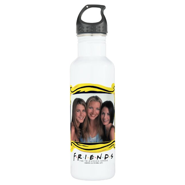 FRIENDS™ | Rachel, Phoebe, and Monica 710 Ml Water Bottle (Front)
