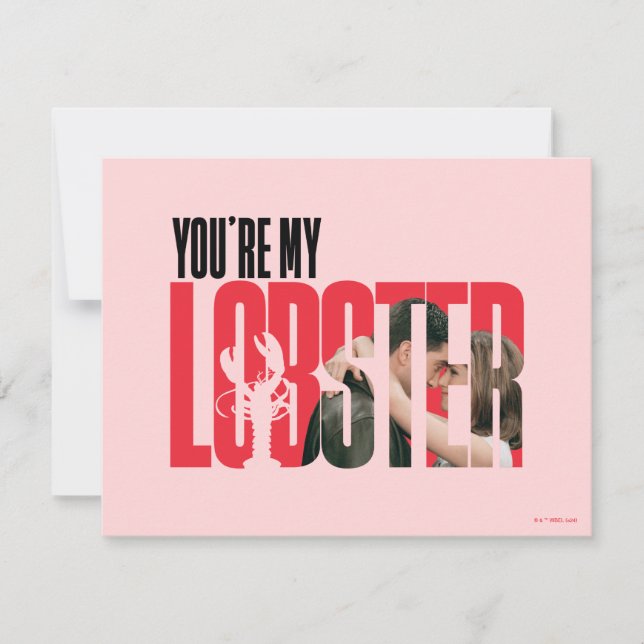 FRIENDS™ | Rachel & Ross - You're My Lobster Card (Front)