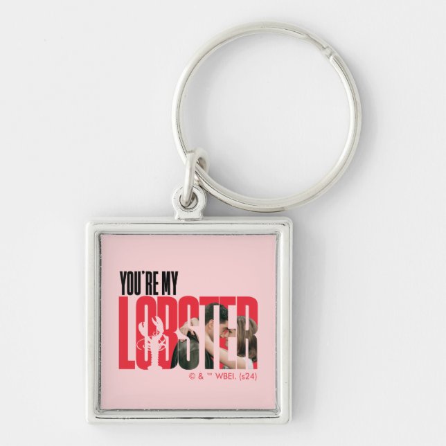 FRIENDS™ | Rachel & Ross - You're My Lobster Keychain (Front)